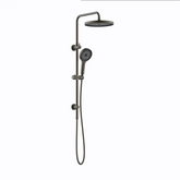 Linkware Gabe Twin Shower System On Rail - Gun Metal
